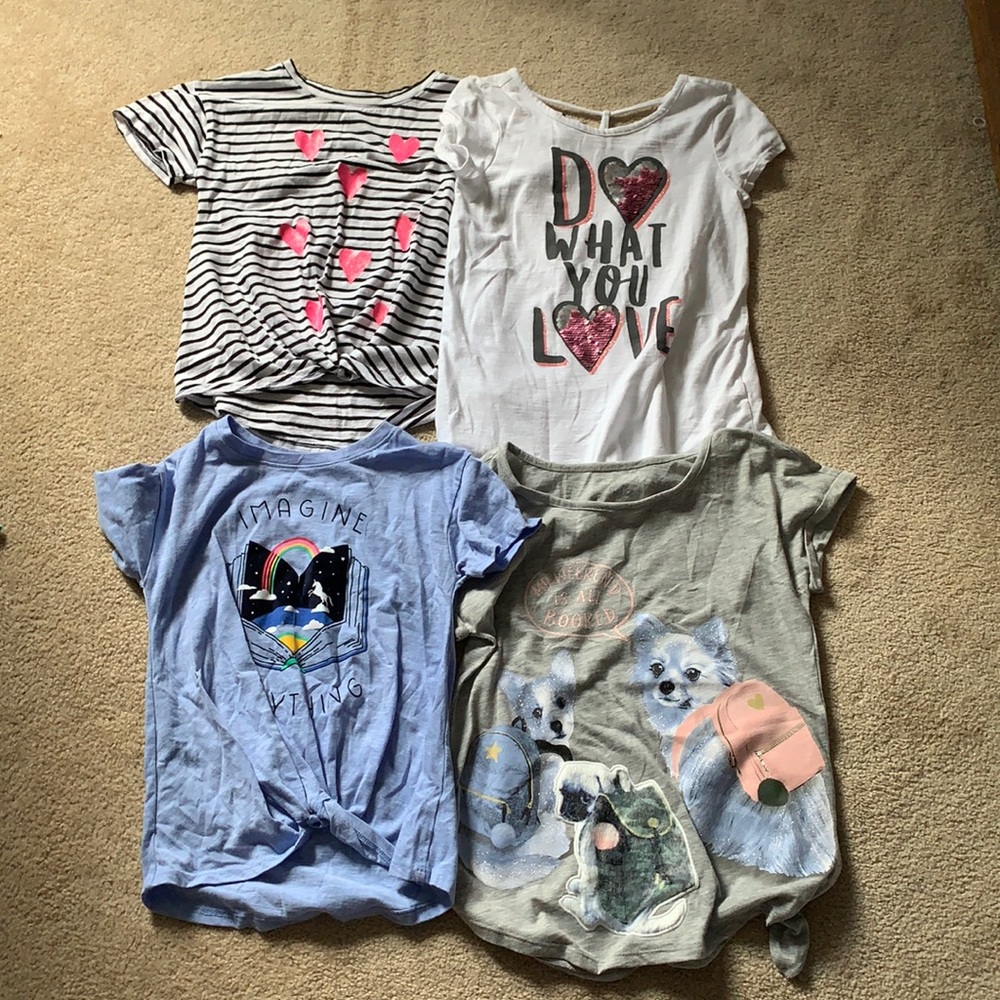 4 justice tee shirts